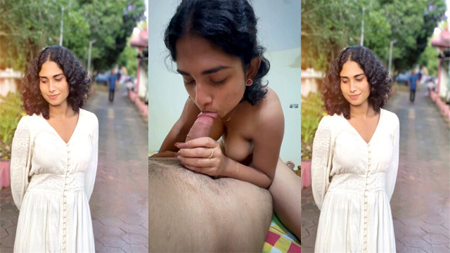 Beautiful Mallu GF Sucking Dick Cutie BJ