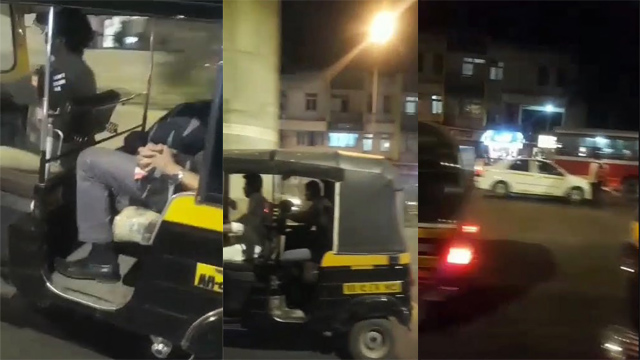 Indian Girl Sucking Boyfriend Dick In Auto Rickshaw